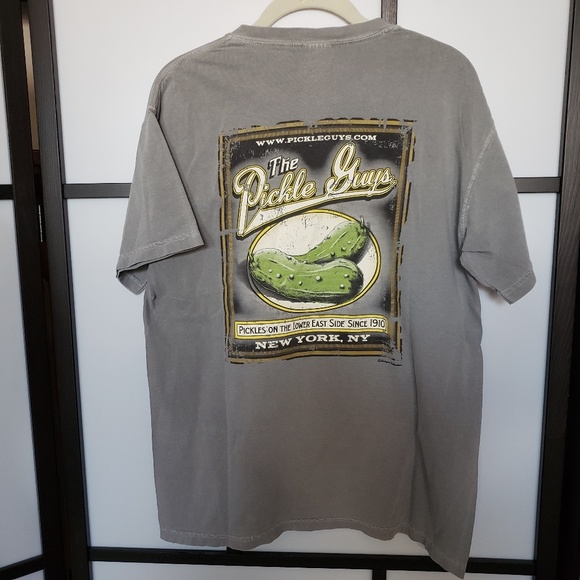 Comfort Colors Other - The Pickle Guys gray graphic tee